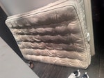 Double bed mattress. It's a John Lewis double bed mattress. Coloration is only due to use of black coloured silk bed linen. It's good quality and reusable for many more years. NW8 - removed for £52