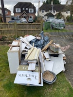 Kitchen refurbishment waste collected by Rubbish And Waste Clearance Portsmouth
