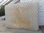 One Double mattress One double mattress in plastic bag DA5 - removed for £43