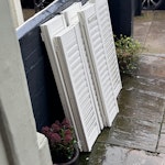 Old shutters Shutters we don’t need anymore, some slight damage N5 - removed for £39