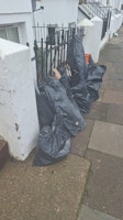 12 bags rubble, and rubbish collected by Riff Raff Rubbish