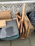 cardboard boxes Five large cardboard boxes (broken down) N7 - removed for £52
