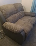 2 seater sofa 2 seater sofa. L140cm D94cm H92cm NN15 - removed for £78