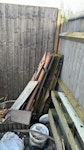 Household waste, allsorts Chairs, garden furniture, cupboard, carpet, garden waste, flooring, general waste KT6 - removed for £352