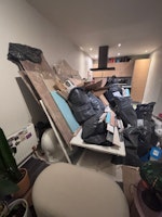 full bathroom rip out. collected by The Mess Man ltd