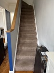 Old carpet. Old carpet that has been removed to replace with new. 2x bedrooms, landing & stairs. Approx 35m squared in total. TW16 - removed for £91