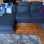 Dispose of IKEA 3seat sofa-bed IKEA - VIMLE 3-seat sofa-bed with chaise longue, with wide armrests. Need removal and lawful disposal of 1x IKEA VIMLE 3-seat sofa-bed with chaise longue (wide armrests) from inside my living room.
Ground floor. There are 2 steps at the front door.
Item must be dismantled to pass a 79 cm internal door frame (living room → hall).
Requirements:
2-person team (sofa is heavy)
You bring tools for dismantling
Price must include all labour + disposal + VAT (no extras on the day) N16 - removed for £156