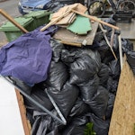 Rubble bags builder's off cuts 60 80 bags rubble plus timber and pipe SW9 - removed for £325