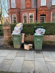 rubbish empty recycling bins NW3 - removed for £43