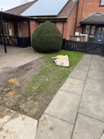 BROKEN PAVING SLABS,BAG RUBBLE collected by MWT waste Ltd