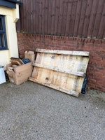 Pallets and boxes collected by M & J Waste Management Ltd
