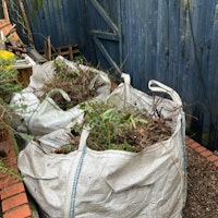 2 skip bags of garden waste collected by Universal N&D LTD