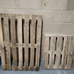 2 pallet + some broken tiles We need a waste collection for 2 pallets and some broken tiles, about 10. They are currently left in the bike storage, we can give you access or we can alternatively organise to leave them outside TW14 - removed for £71