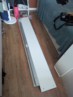 Bed frame, desk, bedside table collected by Advance Waste