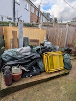 Garden Junk, TV, Mattress and collected by Rid Junk Ltd
