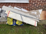 Builder waste and bath They are 20 bags of tiles, plasterboard rubble. Toilet, bath and basin BR3 - removed for £271