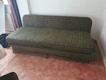 Dbl sofa bed/2 singlebed frame One large metal framed double sofa bed and two single bed frames CT2 - removed for £95