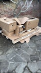 Wooden pallet and boxes TW10 - removed for £106
