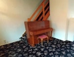 Upright piano In lounge at the front of the house all other furniture has been removed so plenty of moving space. Van can be backed into driveway up to front door. No steps to negotiate. ST7 - removed for £195