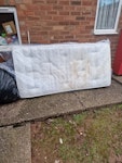 single mattress old singel mattress by side of house ST5 - removed for £43
