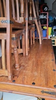 Large table and 6 chairs collected by Gareth Marshall