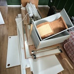 Dismantled wardrobe and drawer NR2 - removed for £86