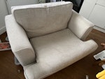 Loveseat This is a 1.5 seater sofa, 80 x 130 x 100 cm. N3 - removed for £71