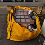 Decorating waste Packaging, off cuts, sanding dust etc. I also have two fridge freezers outside the hippo bag that could be quoted for, otherwise I will seek local authority removal. SM1 - removed for £130