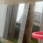 Wardrobe doors and panels Height of doors and panels are 210cm SG18 - removed for £64