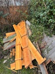 Old fence wood & panels Old fence wood & panels CH62 - removed for £94