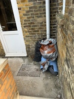 2 bags, small offcuts carpet collected by JunkMove