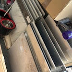 pallets and porcelain tiles 2 large wooden pallets and multiple porcelain tiles IG6 - removed for £156