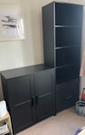 £45 - cabinets & garden tables 2 cabinets and rusty garden furniture SW15 - removed for £52