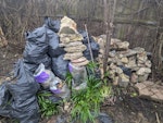 ~50-60 bags of rubble Concrete from breaking up patio and path. Around 50 bags. SE12 - removed for £271