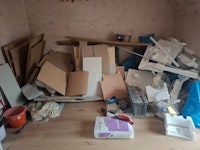 Construction rubbbish collecti collected by fortknox waste