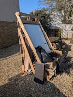 Solar install rubbish collected by Pat Smith Environmental Ltd