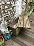 garden storage 130x50x50cm BN2 - removed for £64