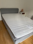 Double Bed and Mattress Double bed and mattress. It has not been heavily used. IKEA Slattum bed frame and John Lewis mattress.
Ground floor and easy access - no stairs. SW11 - removed for £104