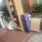 variety of small items x1lare black bags, x1 wardrobe wooden, other small items SE13 - removed for £82