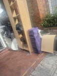variety of small items x1lare black bags, x1 wardrobe wooden, other small items SE13 - removed for £82