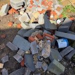 bricks rubble sand rubble bricks sand and some general waste BR5 - removed for £429