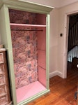 2 wardrobe and one mattress 2 vintage warble and one double bed TW7 - removed for £91