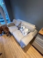 2 person ikea sofa collected by Squeaky Clean Removals