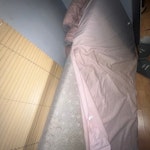 Wardrobe,bed frame, mattress. A dismantled small wardrobe, a mattress and 1 bed frame incl mirror. NW6 - removed for £117