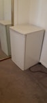 fridge, futon, coffee table futon, coffee table, fridge, office chair & small desk, floor lamp and table lamp.  Collection at weekend. EH7 - removed for £177
