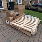 solar installation waste Waste from solar installation, cardboard, pallet, plastic.
Will send customer contact info when booked in DA11 - removed for £113