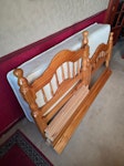 Single Bed Frame & Mattress Mattress is clean, no marks or stains.

Bed frame comes with all bolts, nuts and screws. 

Bed frame has a split on one side, could be re-used.

It is located in the front room, next to the front door for easy collection. ST7 - removed for £45