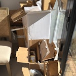 Rubbish boxes Just moved in these are boxes and rubbish IG8 - removed for £117