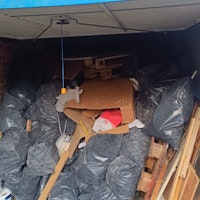 Bags of rubble, bathrooms collected by Waste Collective