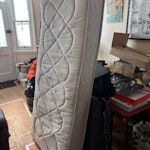 Household furniture Mattress, Cabin bed broken down into pieces (mdf -- I should add that you will not be able to rebuild the cabin bed), small bookshelf BN3 - removed for £65